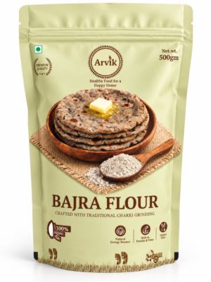 Arvik Bajra Flour 500g | Traditional Chakki Ground