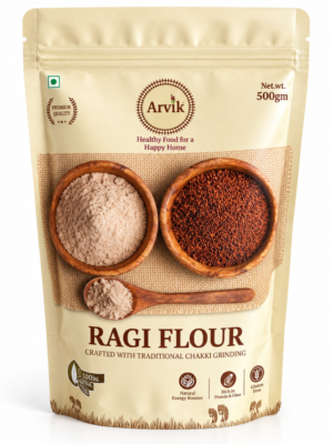 Arvik Ragi Flour 500g | Chakki Ground & Gluten-Free