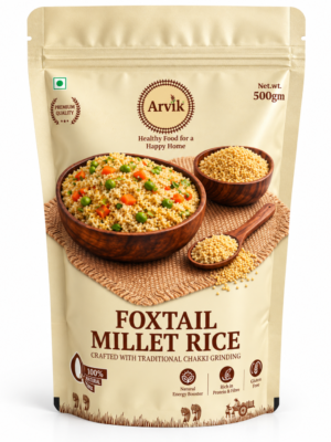 Arvik Foxtail Millet Rice | Chakki Ground 500g